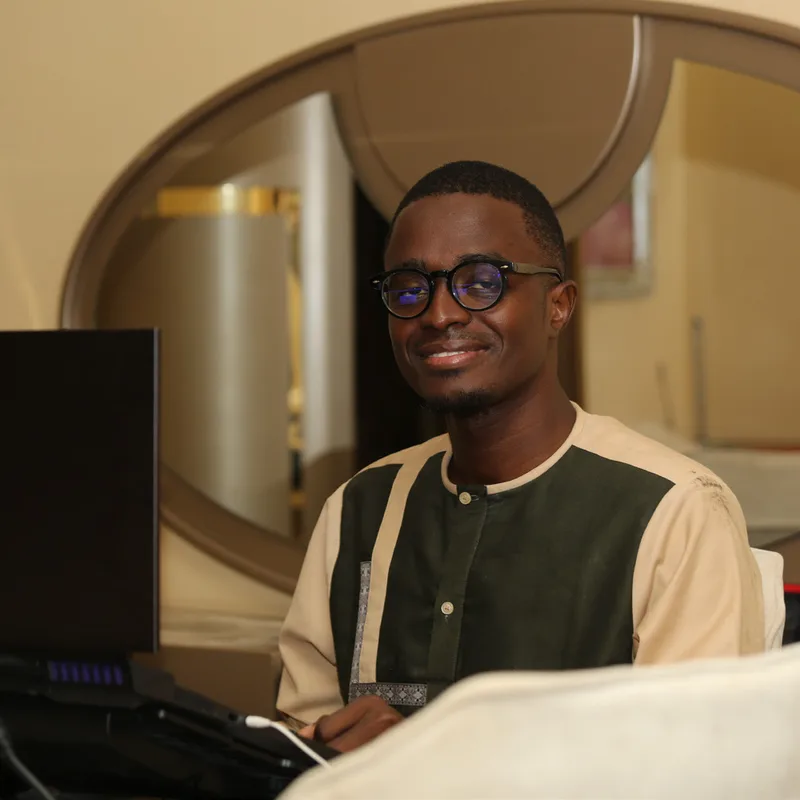 Dr Mouhamed BADJI à son poste de travail